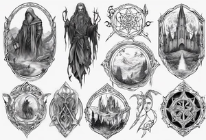Lord of the rings tattoo idea