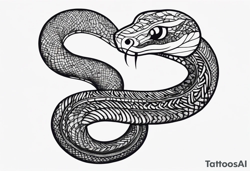 Snake tattoo idea