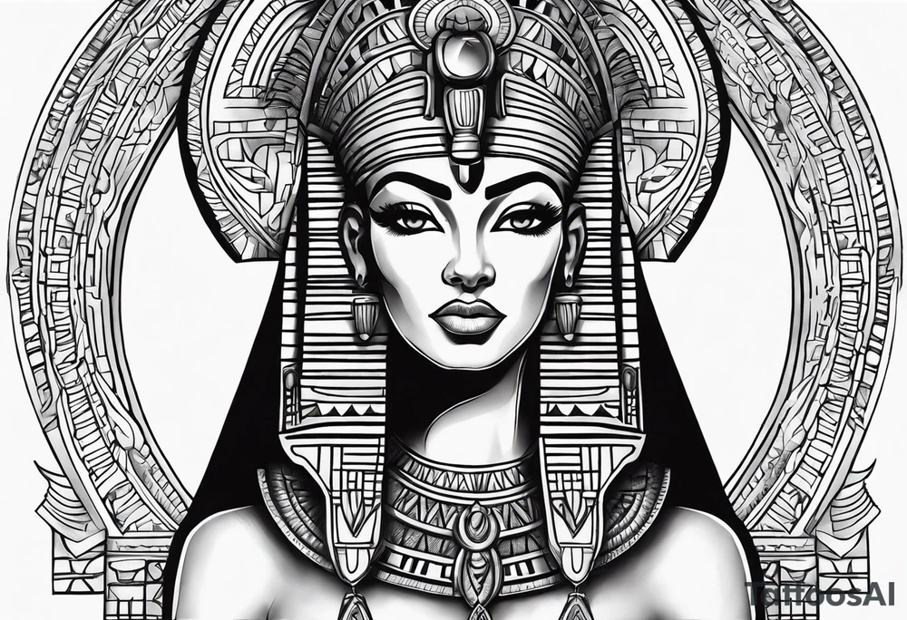 egyptian,goddess tattoo idea