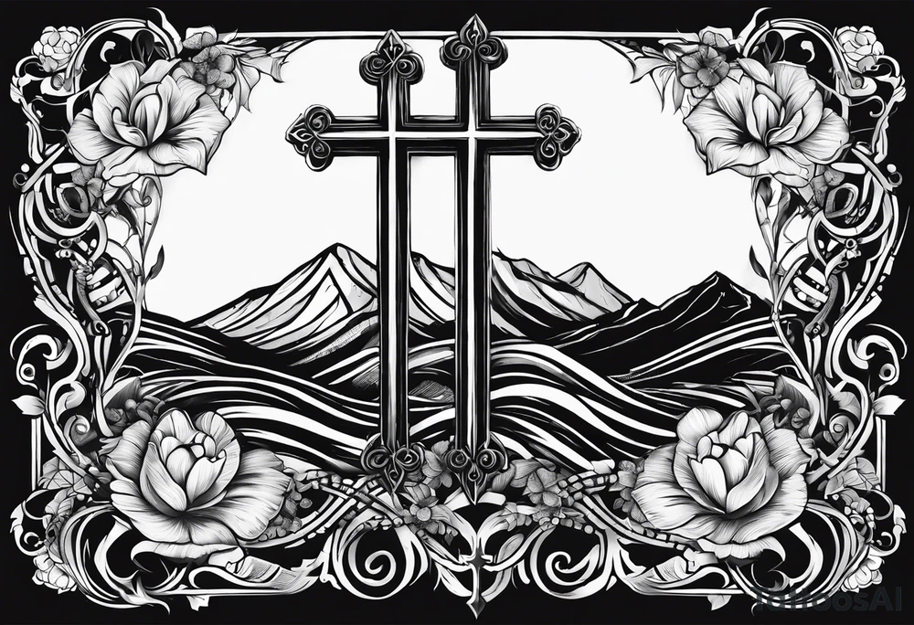 1 Corinthians 13:4 with cross for forearm tattoo idea 1 Corinthians 13:4 with cross for forearm tattoo idea