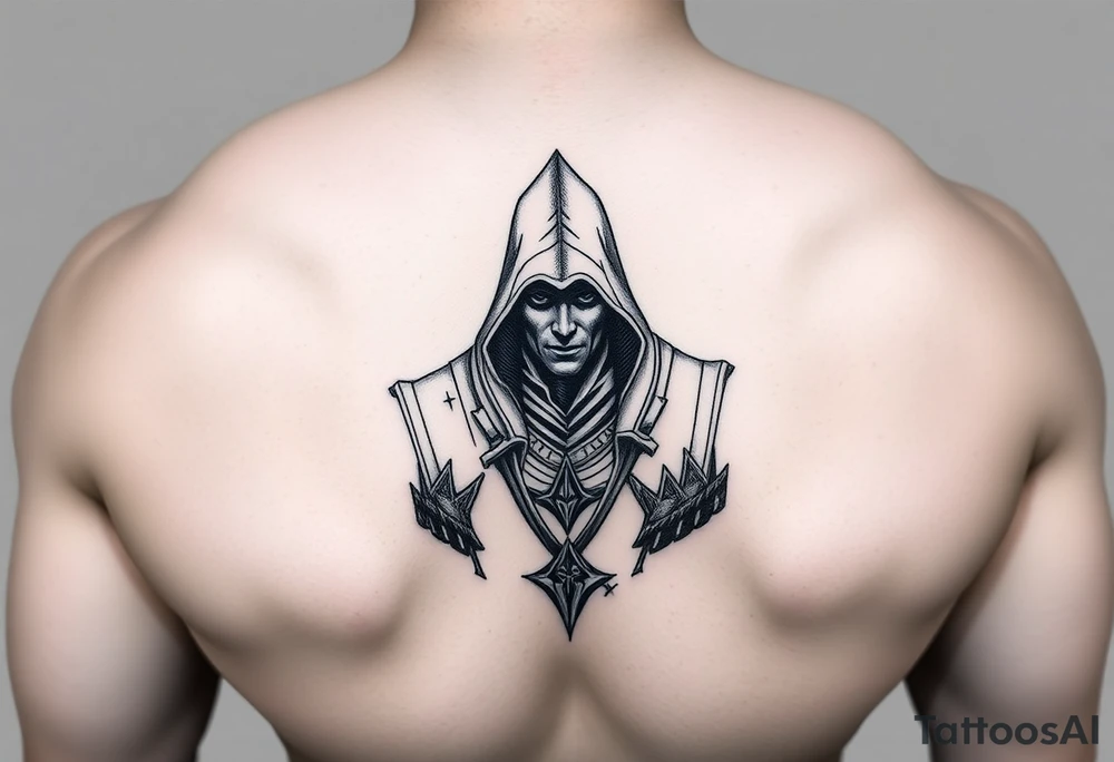 Assassins creed odyssey tattoo idea