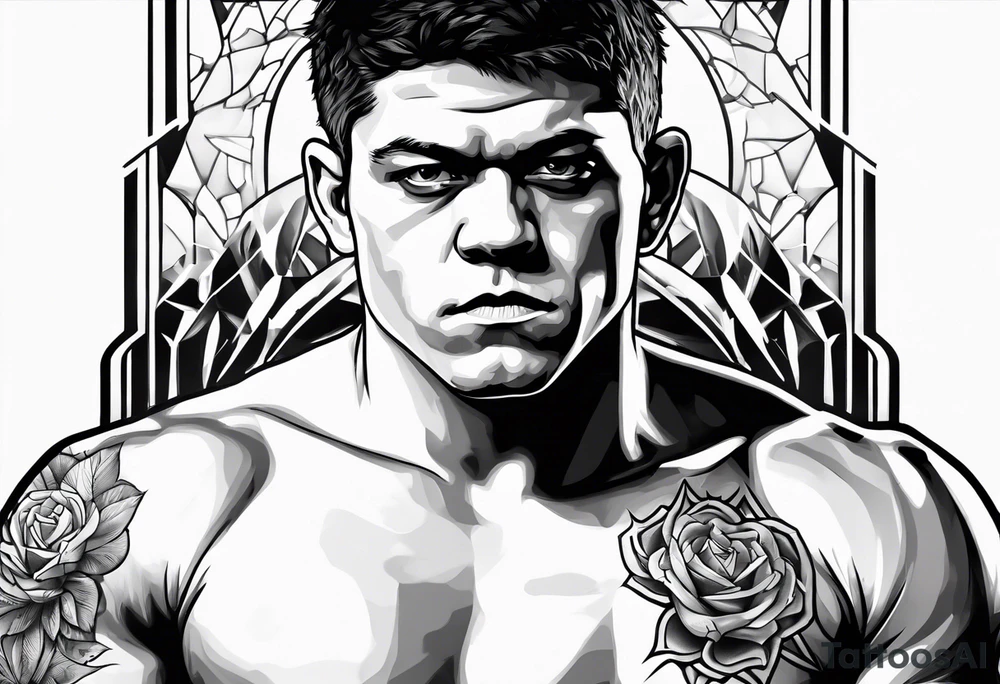 Nick diaz tattoo idea