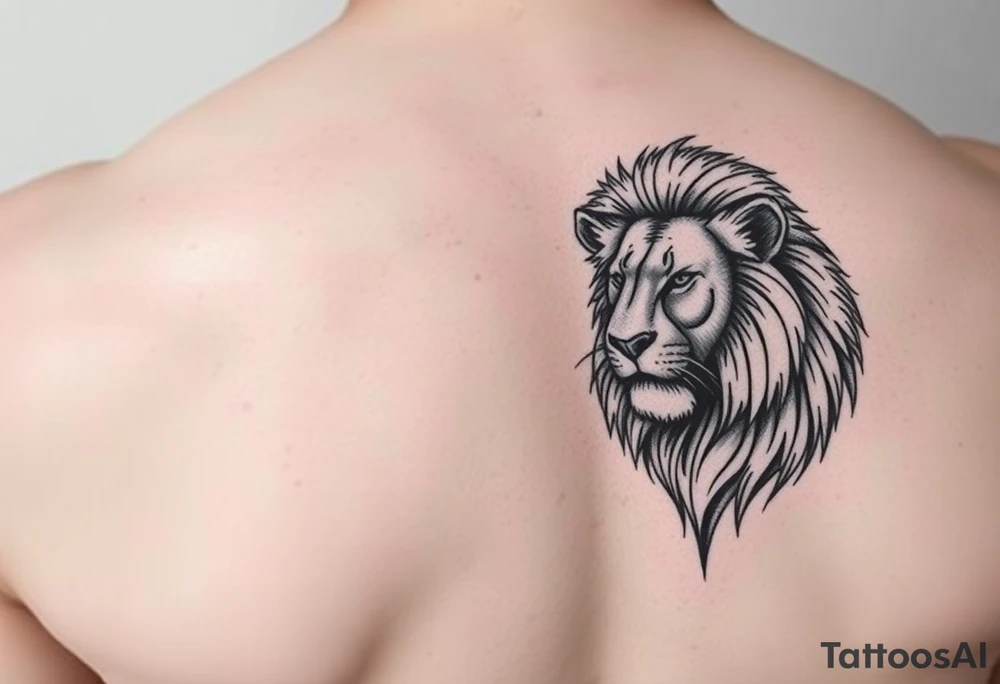 Lion family tattoo idea