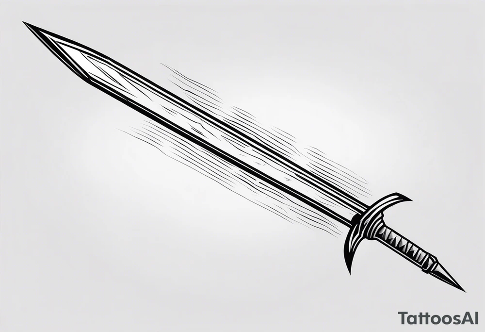 Ancient spartan spear symbol tattoo tattoo idea