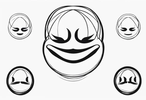 SEE NO EVIL EMOJI tattoo idea