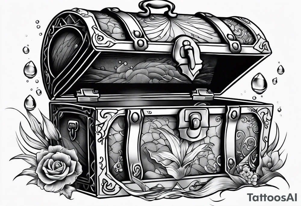 Full treasure chest
Feminine
Underwater tattoo idea