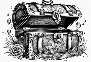 Full treasure chest
Feminine
Underwater tattoo idea