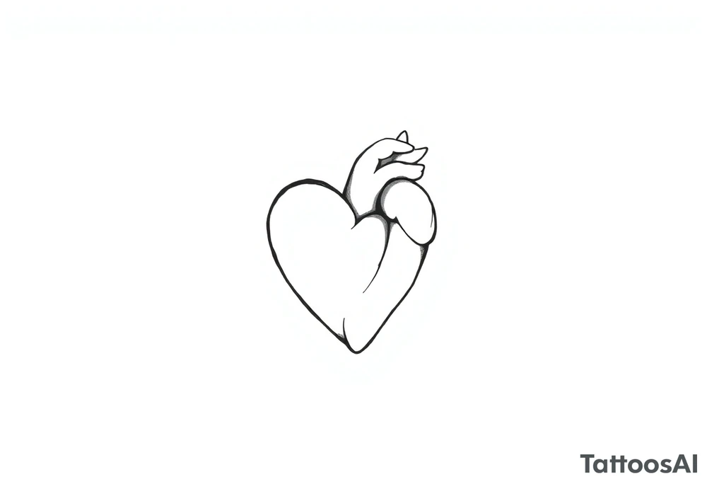 Heart tattoo idea