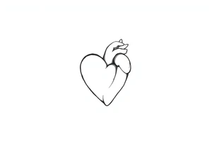 Heart tattoo idea