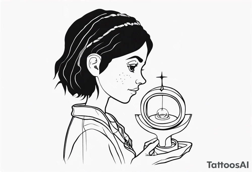 Coraline tattoo idea