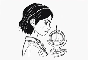 Coraline tattoo idea
