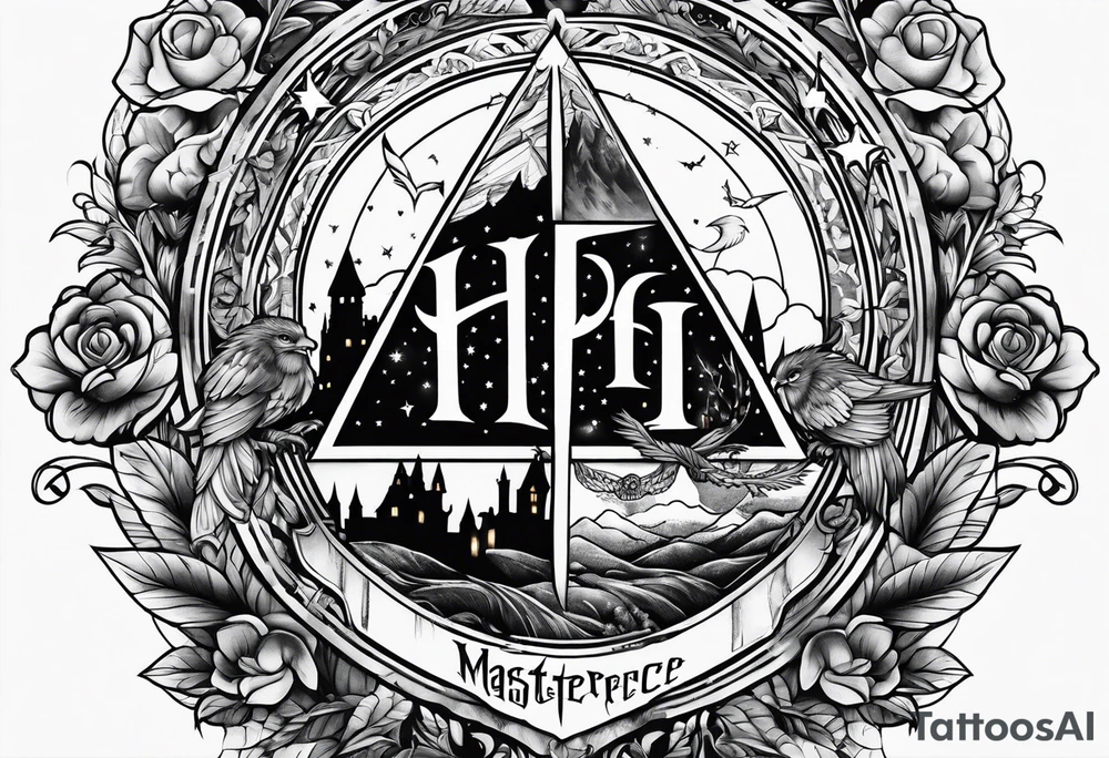Harry Potter themed tattoo idea