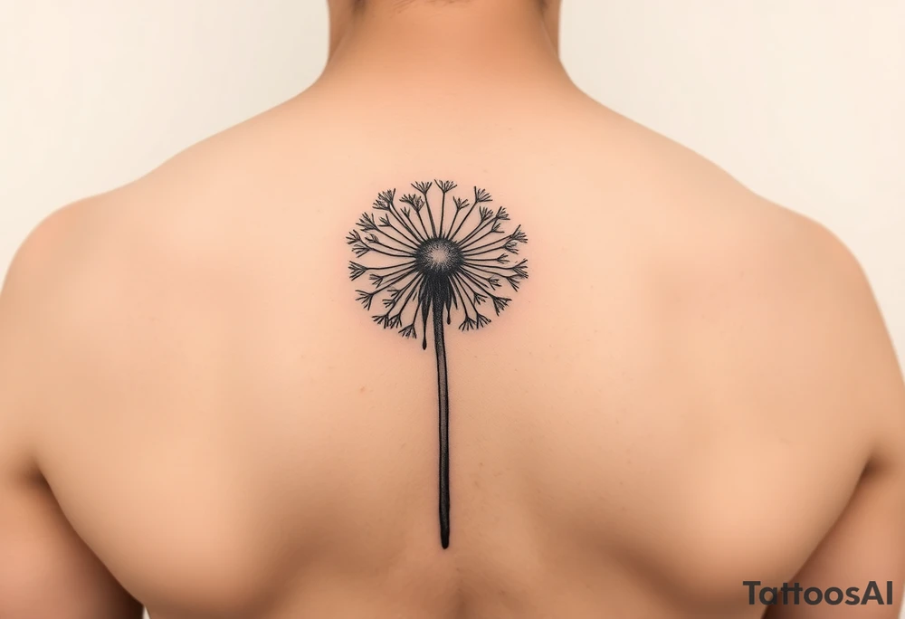Dandelion tattoo idea