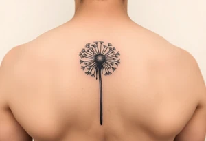 Dandelion tattoo idea