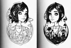 Coraline dool tattoo idea