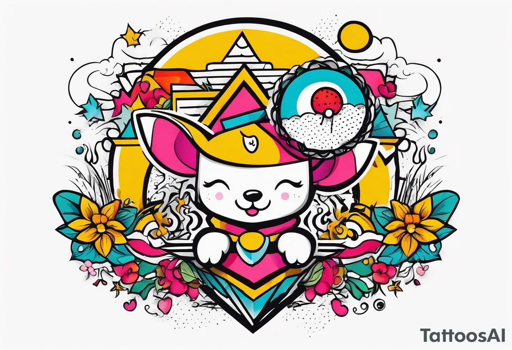 Spojene ruce tattoo idea
