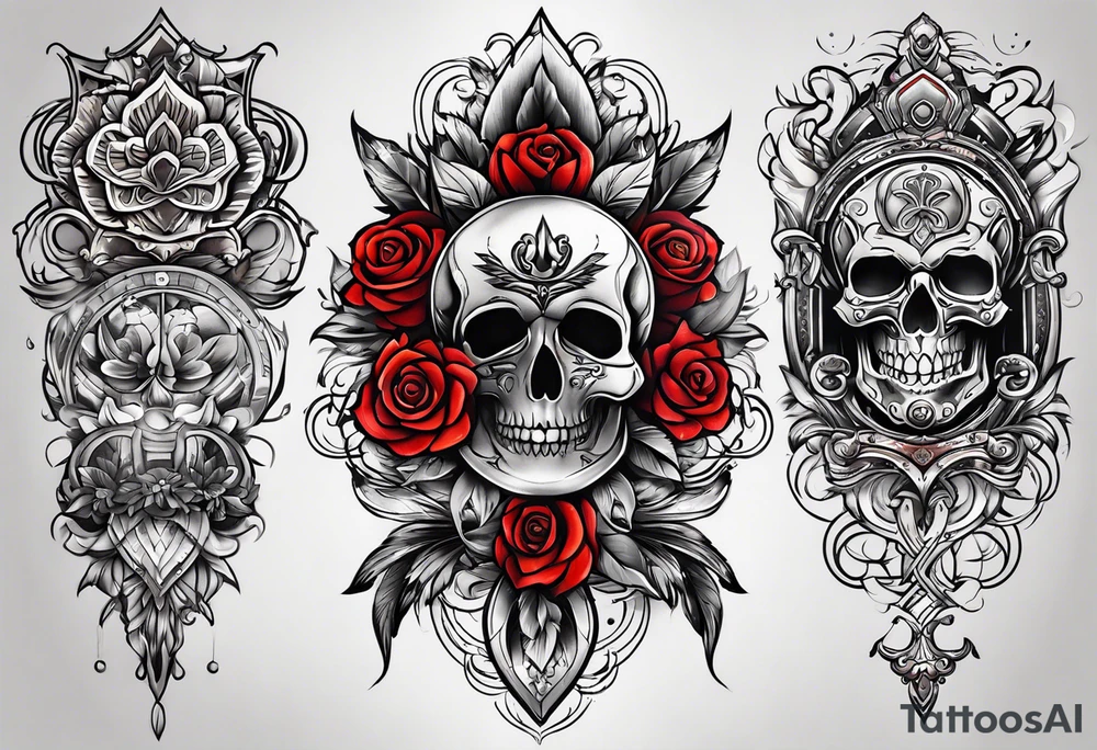 Arm tattoos for family names tattoo idea