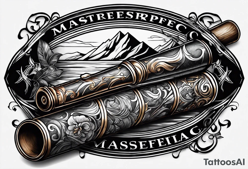 Smoking Cigars tattoo idea