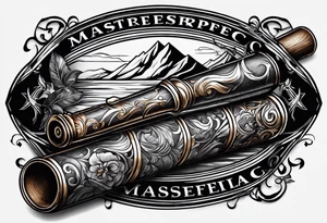 Smoking Cigars tattoo idea