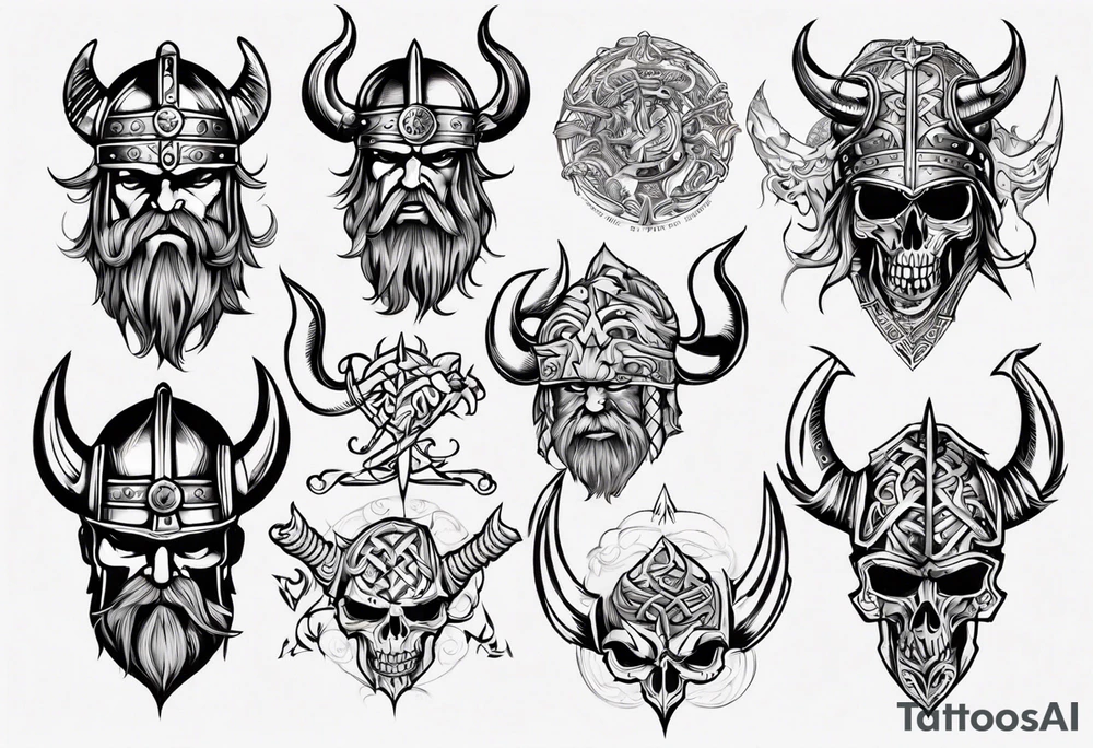 Viking tattoo idea