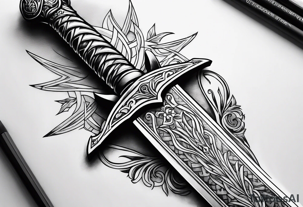 Longclaw sword from Game of Thrones tattoo idea