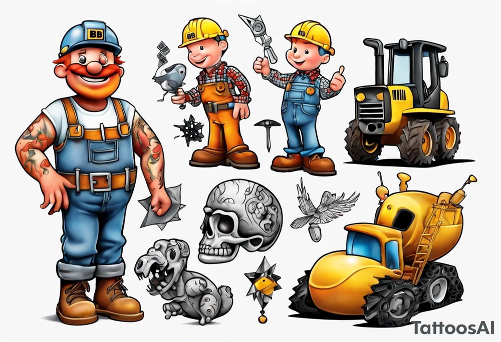 Bob The Builder tattoo idea