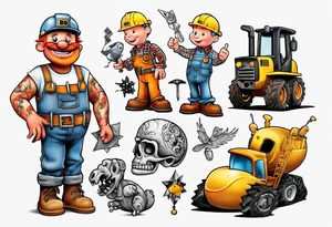 Bob The Builder tattoo idea