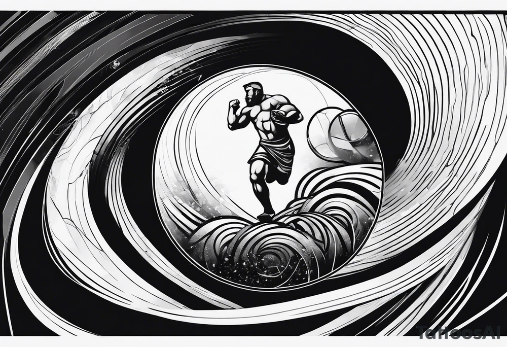 sisyphus struggle tattoo idea