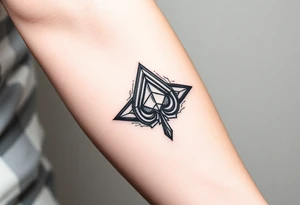 Für die außenseite vom unterarm 
Poker karten von ass bis bube in piek
Würfel tattoo idea
