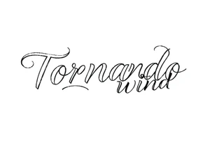 tornado with wind tattoo idea