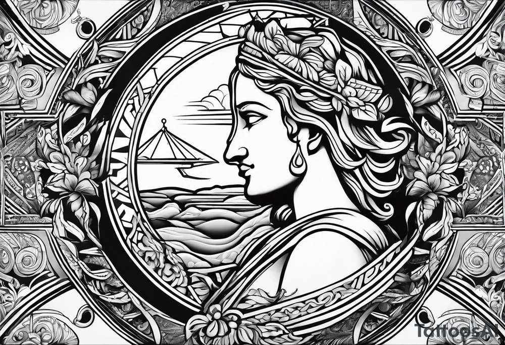 Marathon greek tattoo idea