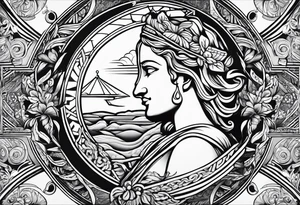 Marathon greek tattoo idea