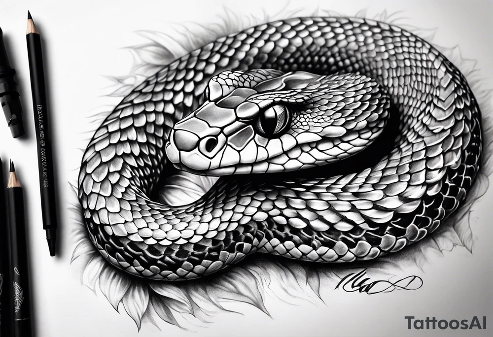 Snake tattoo idea