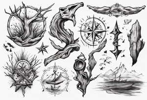 Driftwood tattoo idea