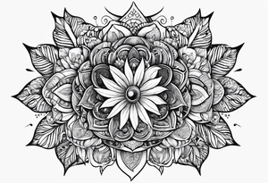 Metade da Lua media no braço tattoo idea