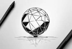 Mirrorball tattoo idea