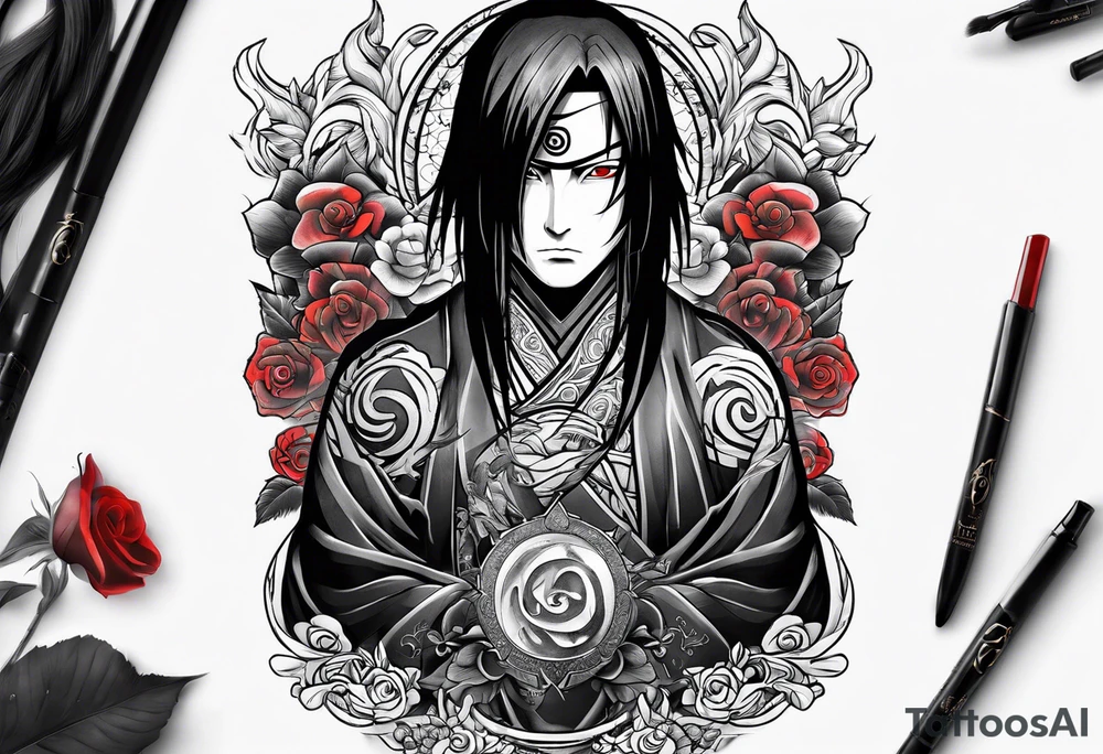 Itachi uchiha tattoo idea