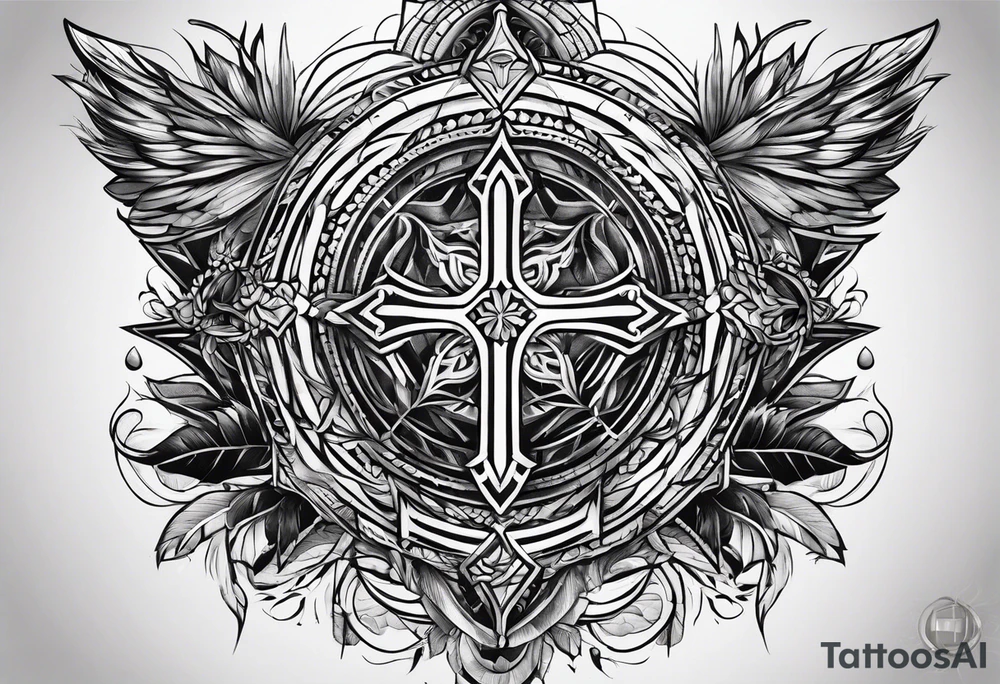 Cross tattoo idea