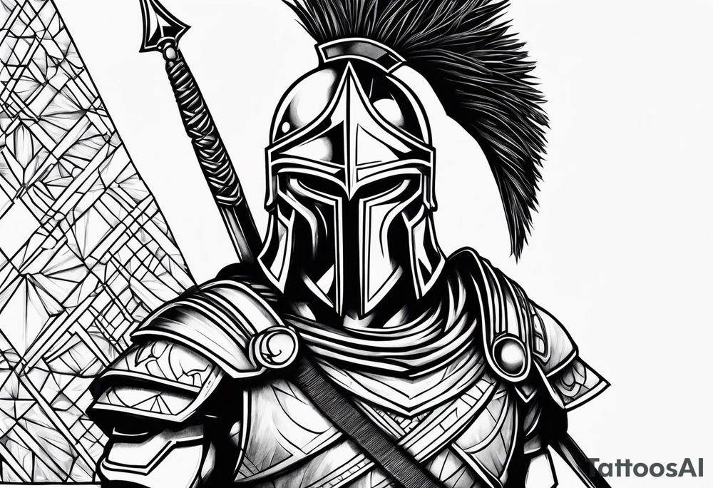spartan tattoo idea