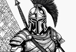 spartan tattoo idea