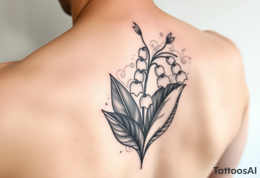 Lilly of the valley tattoo idea