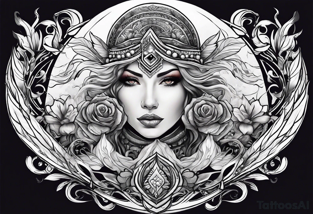 Half sleeve tattoo idea