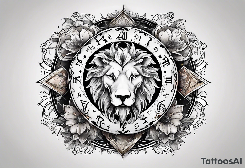Zodiac tattoo idea