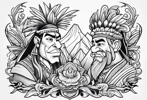 Imperors new groove tattoo idea
