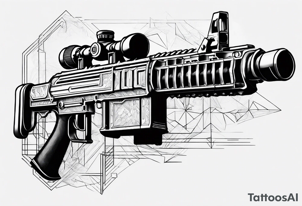 Mg42 machinegun tattoo idea