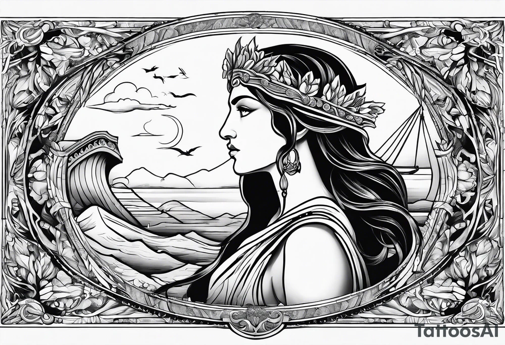 Greek mythology tattoo idea