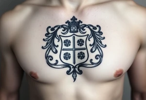 Smith, Irish family crest very intricate tattoo idea