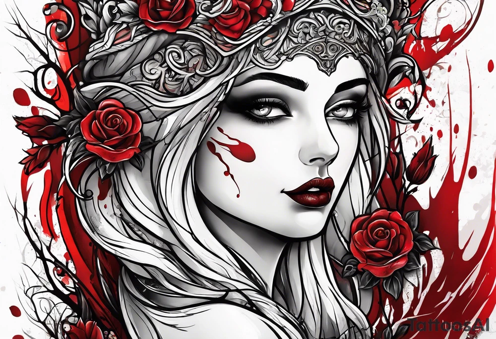 Bloody Heart tattoo idea