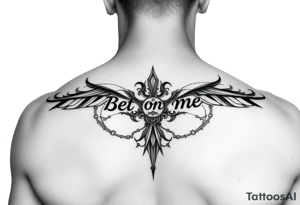 Trevaughn bet on me tattoo idea