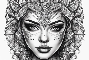 Dotwork tattoo idea